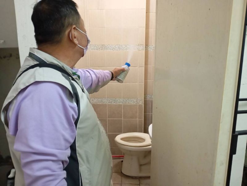 積水地下室壓罐防治避免孳生病媒蚊 積水地下室壓罐防治避免孳生病媒蚊